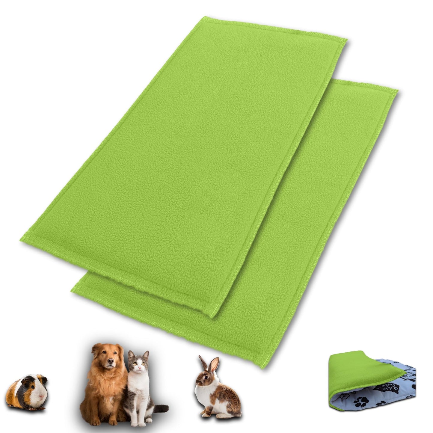 Promo-Paket – Fleece-Spielmatte für Meerschweinchen und Kaninchen – alles in einem, es ist eine Decke, ein riesiger Tunnel, ein Haus, ein Kissen und ein Bett – bequem – erhältlich in mehreren Farben und Größen