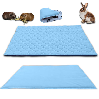 Pack multi-produits - Tapis Litière Polaire + Couverture Polaire Surlitière - Disponible en multiples couleurs et tailles