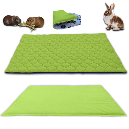 Pack multi-produits - Tapis Litière Polaire + Couverture Polaire Surlitière - Disponible en multiples couleurs et tailles