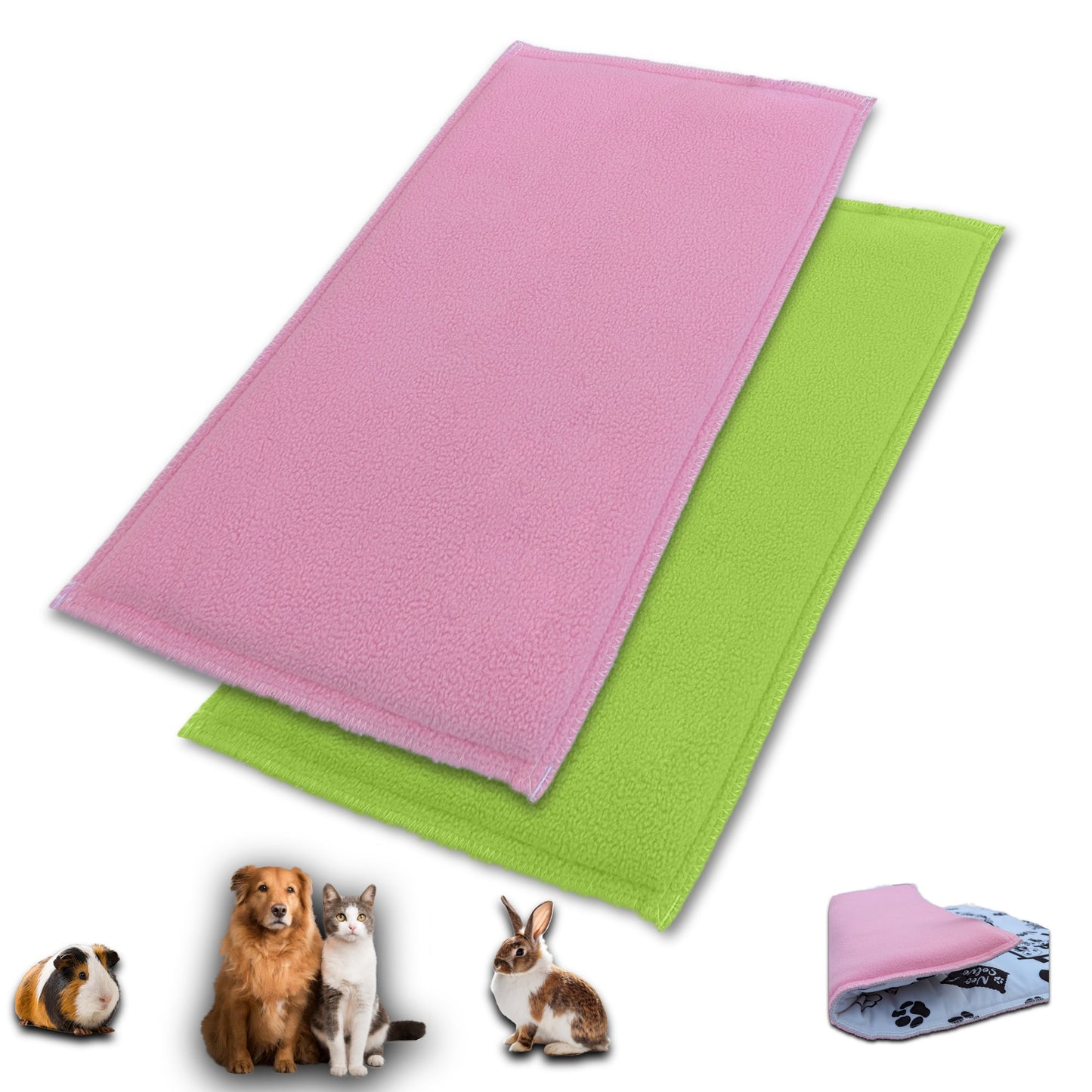 Pack multi-produits - Polaire 3 en 1 : Coussin, Couverture et Tunnel - La meilleure Surlitère pour un confort ultime - Confortable et Absorbant - Disponible en multiples couleurs et tailles