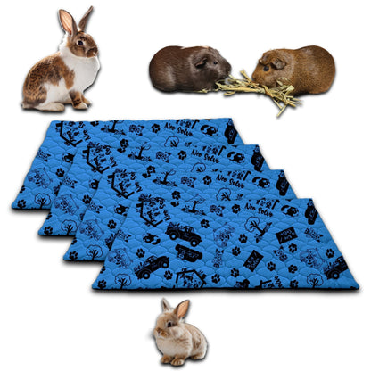 Pack multi-produits - Tapis Litière Polaire - Absorbant et Imperméable - Disponible en multiples couleurs et tailles