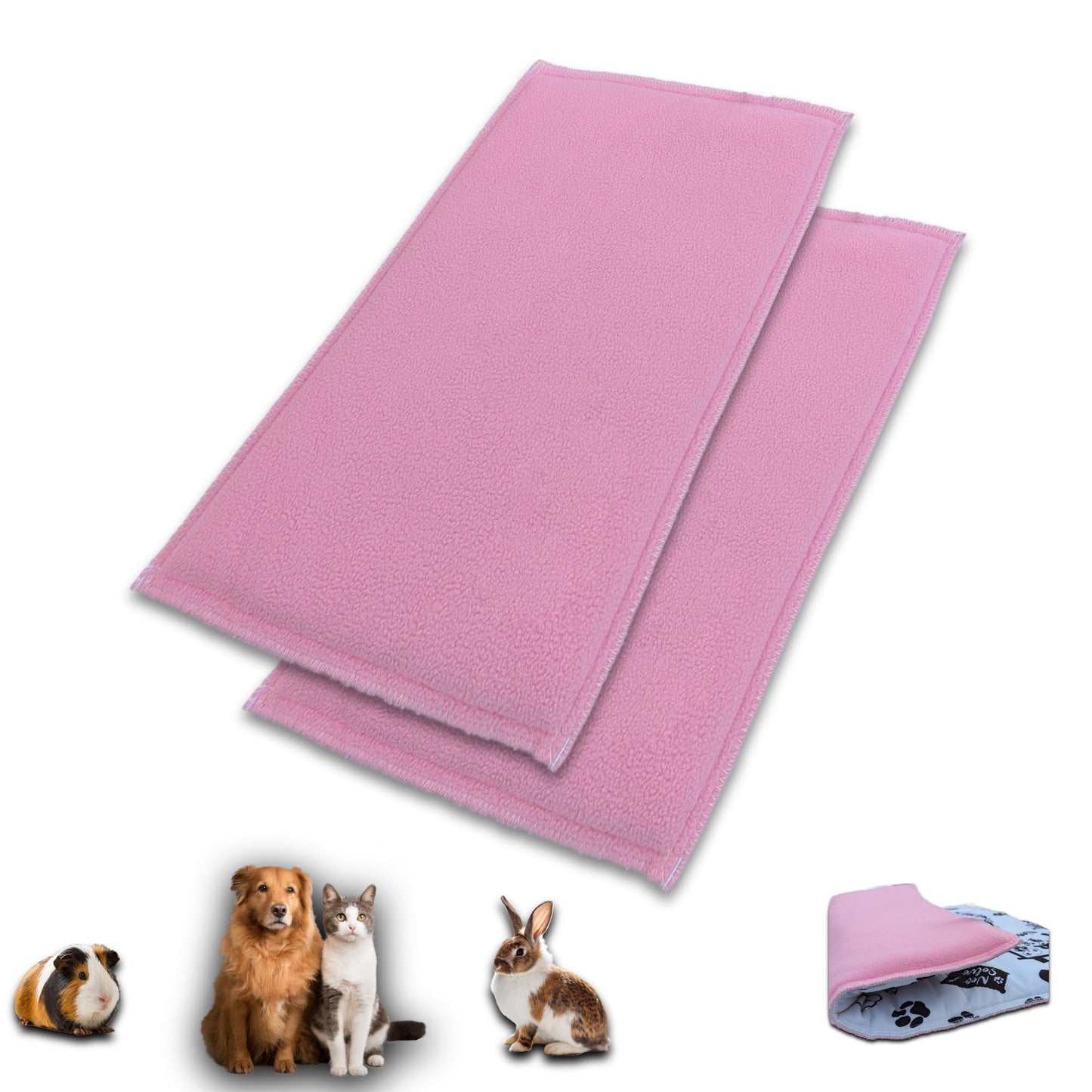 Promo-Paket – Fleece-Spielmatte für Meerschweinchen und Kaninchen – alles in einem, es ist eine Decke, ein riesiger Tunnel, ein Haus, ein Kissen und ein Bett – bequem – erhältlich in mehreren Farben und Größen