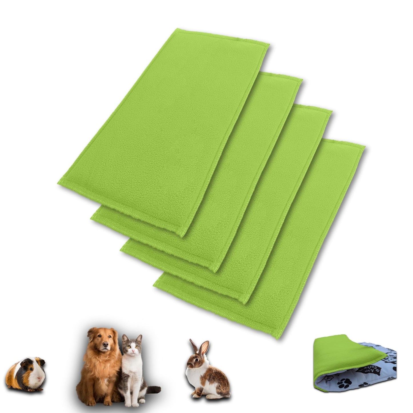 Promo-Paket – Fleece-Spielmatte für Meerschweinchen und Kaninchen – alles in einem, es ist eine Decke, ein riesiger Tunnel, ein Haus, ein Kissen und ein Bett – bequem – erhältlich in mehreren Farben und Größen