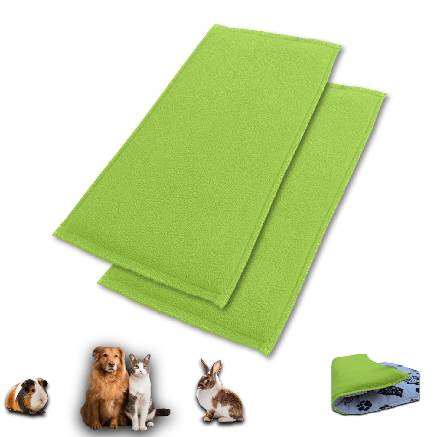 Promo-Paket – Fleece-Spielmatte für Meerschweinchen und Kaninchen – alles in einem, es ist eine Decke, ein riesiger Tunnel, ein Haus, ein Kissen und ein Bett – bequem – erhältlich in mehreren Farben und Größen