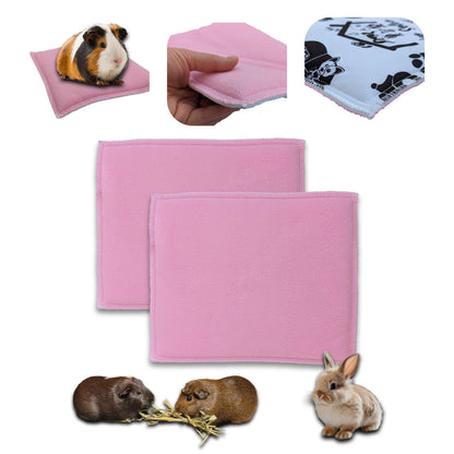Promo-Paket – Fleece-Spielmatte für Meerschweinchen und Kaninchen – alles in einem, es ist eine Decke, ein riesiger Tunnel, ein Haus, ein Kissen und ein Bett – bequem – erhältlich in mehreren Farben und Größen