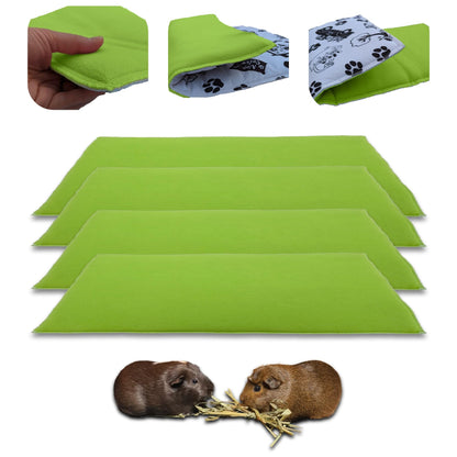 Promo-Paket – Fleece-Spielmatte für Meerschweinchen und Kaninchen – alles in einem, es ist eine Decke, ein riesiger Tunnel, ein Haus, ein Kissen und ein Bett – bequem – erhältlich in mehreren Farben und Größen