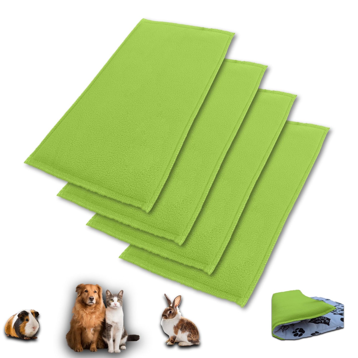 Promo-Paket – Fleece-Spielmatte für Meerschweinchen und Kaninchen – alles in einem, es ist eine Decke, ein riesiger Tunnel, ein Haus, ein Kissen und ein Bett – bequem – erhältlich in mehreren Farben und Größen