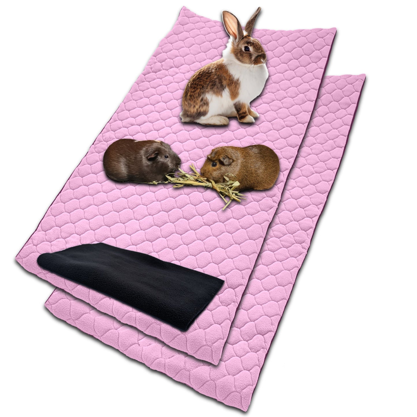 Pack multi-produits - Tapis Litière Polaire - Absorbant et Imperméable - Disponible en multiples couleurs et tailles