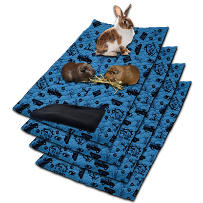 Pack multi-produits - Tapis Litière Polaire - Absorbant et Imperméable - Disponible en multiples couleurs et tailles