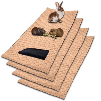 Pack multi-produits - Tapis Litière Polaire - Absorbant et Imperméable - Disponible en multiples couleurs et tailles