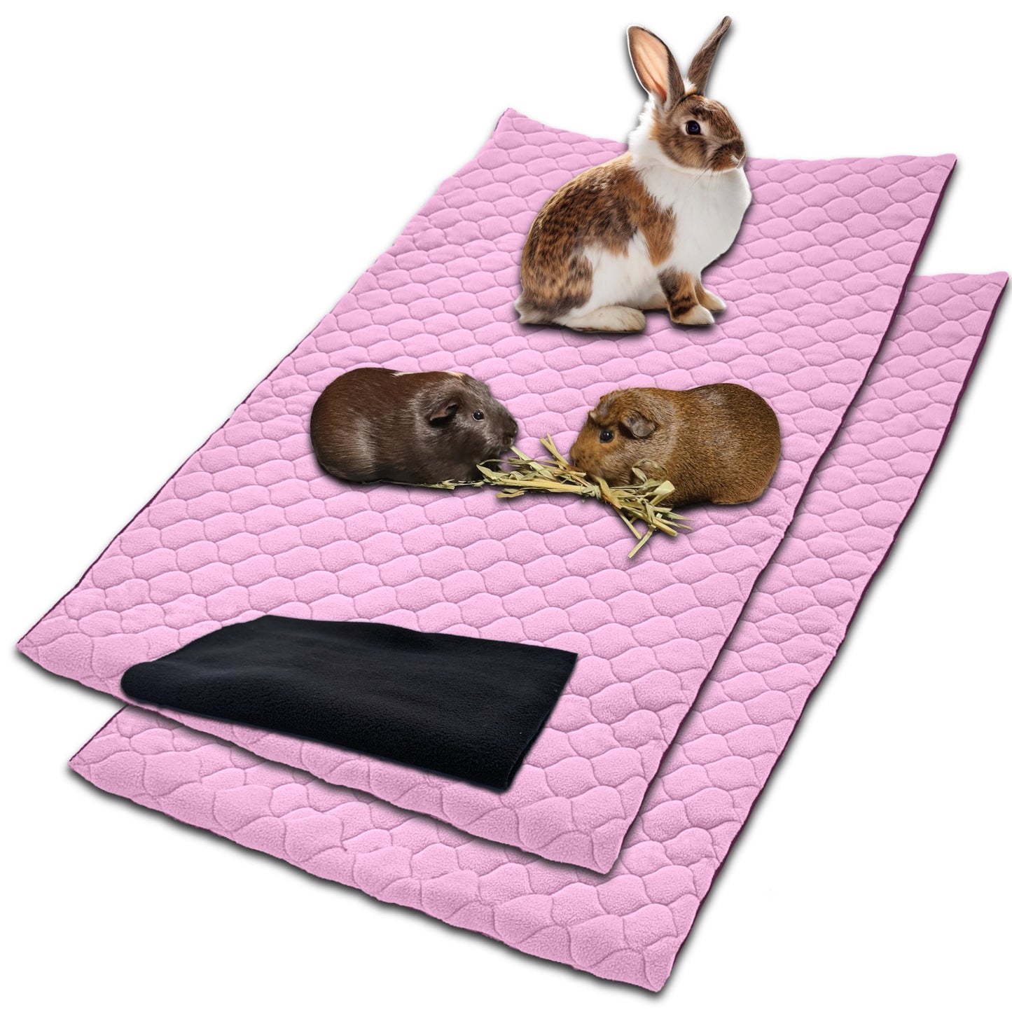 Pack multi-produits - Tapis Litière Polaire - Absorbant et Imperméable - Disponible en multiples couleurs et tailles