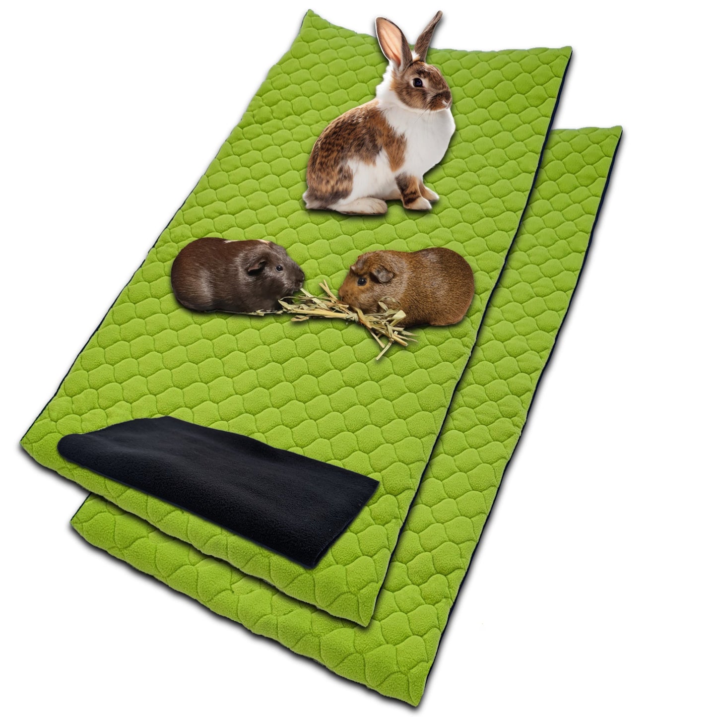 Pack multi-produits - Tapis Litière Polaire - Absorbant et Imperméable - Disponible en multiples couleurs et tailles