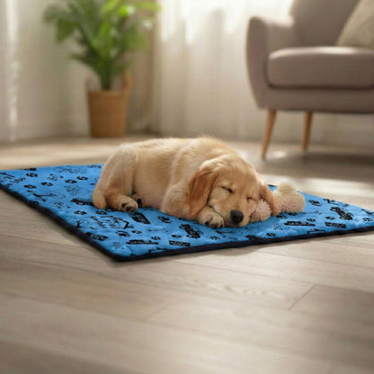 Tapis Imperméable et Confortable pour Chien et Chat - Protège Tout, Aucun liquide ne passe à travers - Disponible en 5 couleurs et 5 tailles