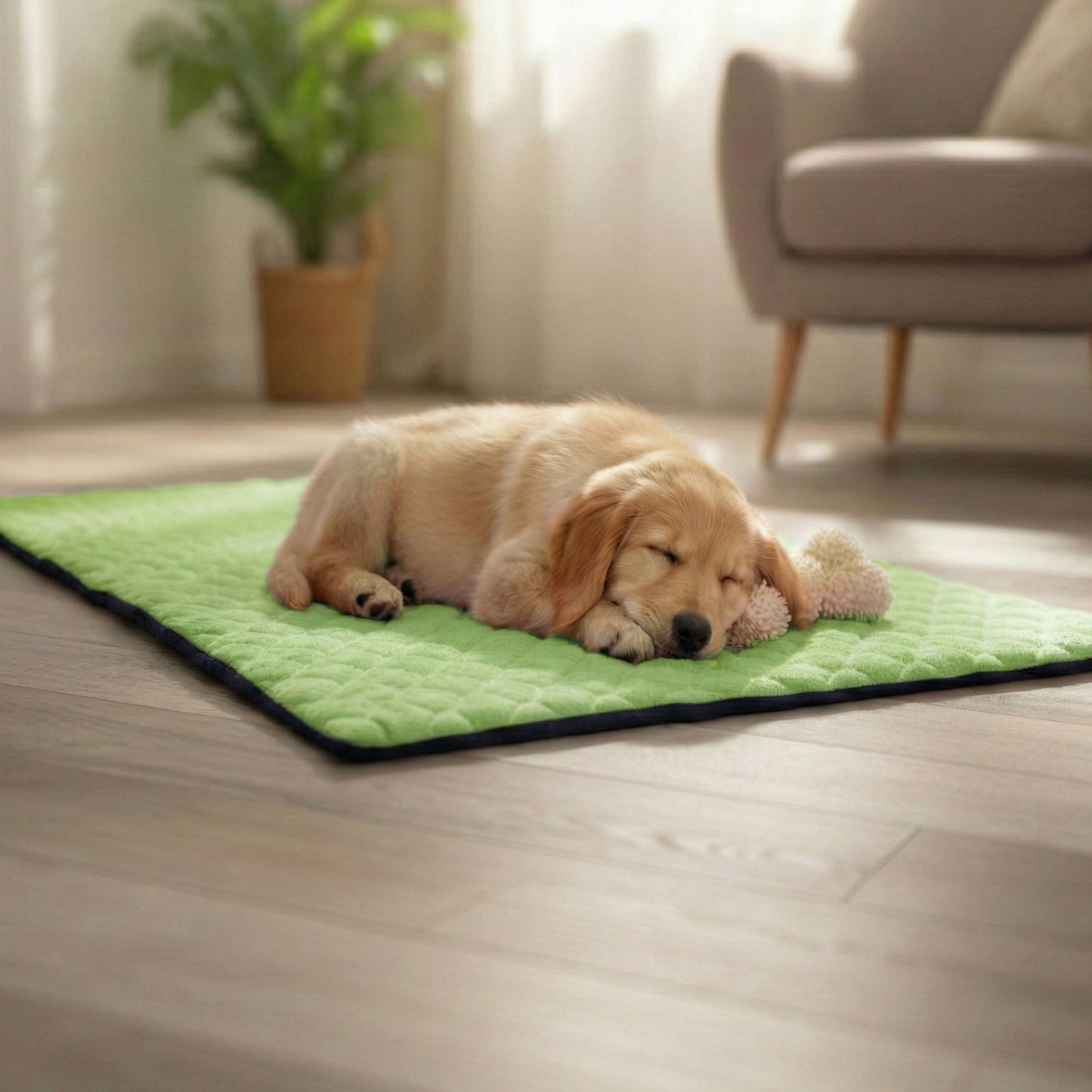 Tapis Imperméable et Confortable pour Chien et Chat - Protège Tout, Aucun liquide ne passe à travers - Disponible en 5 couleurs et 5 tailles