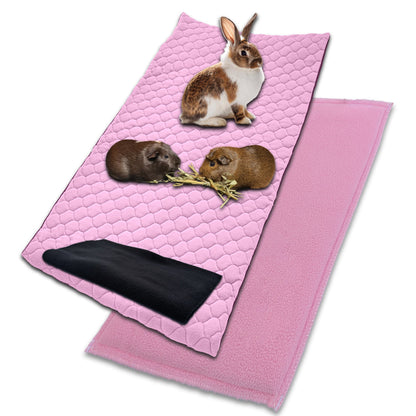 Pack multi-produits - Tapis Litière Polaire + Couverture Polaire Surlitière - Disponible en multiples couleurs et tailles